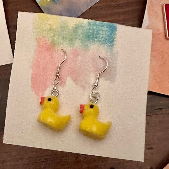 Duckie earrings  - Picture 2 of 4